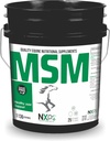 MSM (methylsulfonylmethaan) - Horse Joint Health, Comfort, Mobility & Support Supplement for Horses - 25 lb (1136 Servings)