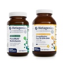 Metagenics Essential Wellness Duo: OmegaGenics EPA-DHA 10000 & PhytoMulti zonder ijzer - Dagelijkse multivitamine voor algemene gezondheid en veroudering - 60 tabletten