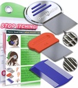 OWNHEALER Professional Lice Comb Kit - voor Lice, Nits en Dandruff Removal. Snelle resultaten voor Hoofd Lijs behandeling - geschikt voor alle haartypes. Peine para piojos y retentiendres.