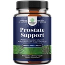 Herbal Saw Palmetto Mannelijke Supplement - Krachtige Pygeum en Zag Palmetto Extract met Beta Sitosterol en Groene Thee Supplementen voor volwassen mannen voor urinetrek ondersteuning & frequent urineren - 60 capsules