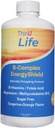 EnergyShield Liquid B-Vitamine Complex, 32 oz, Alle B De vitamines die u nodig hebt, Anti-Stress, Immuniteit, Immuun Systeem Ondersteuning, Energie, Folaat, Niacin, Bloedondersteuning