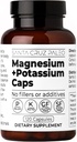 Santa Cruz Paleo Capsules de potassium Magnésium,120 Capsules, Glycinate de magnésium et Citrate de potassium, Sans gluten, Keto, Sans sucre, Paléo, Pour la santé globale, Cerveau, Muscle, Os et Soutien énergétique.