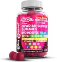 Nutraceutiques propres Soutien à la santé ovarienne Myo-Inositol & D-Chiro Inositol Gummies de folate Sélénium Zinc Vitamine C D B1 B3 Racine de Maca Choline Bitartrate Sting Nettle N Acetyl Cysteine Clean