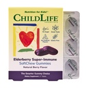 KINDLIFE ESSENTIËLES Vlierbes Super-Immune SoftChew Gummies for Kids - Immune Support with Vitamin C & Vitamin D3, Vlierbes Immune Supplement for Babies, Toddlers & Children - Berry, 27 Softchews