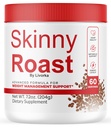 Skinny Roast - Skinny Roast Koffie Geavanceerde Formule, Officiële SkinnyRoast Biologische Poeder, Supplement ondersteuning gezonde levensstijl - Premium natuurlijke formule, 60 porties voor 1 maand