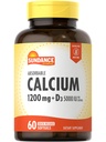 Sundance Calcium 1200 mg met vitamine D3 5000 IE 