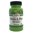 Dagelijkse productie Nutra-A PlusTM (Vitamine A-Palmitate & Beta-Caroteen) 100 Vegetarische capsules