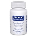 Pure Encapsulations OptiFerin-C - for Red Blood Cells & Energy - Iron Absorptie Support - Energy Supplement* - Vitamine C Verrijkt - Glutenvrij & niet-GMO - 60 capsules