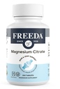 Freeda Magnesium Citrate 400 mg per portie - High-Absorptie Magnesium Citrate Tablets - Essential Mineral for Nerve & Bone Health - Vegan, Kosher, Glutenvrije Magnesium Supplement (250 Ct)