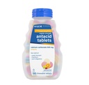 Grote regelmatige sterkte Antacida tabletten - Calcium Carbonaat 500 mg - Diverse Fruit smaak - 150 Kauwbare Telling (1 Pack)