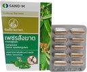 SANDM 8 Dozen van Compound Cissus quadrangularis, Traditionele Thaise Kruiden, Relieve aambeien. (10 capsules/doos) (400 mg/capsule)