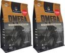 Majesty's Omega Wafers - Superior Horse/Equine Skin, Coat, and Immune Support Supplement - Omega 3, 6, 9 en Biotin (Peppermint, 2 Pack(120 Count Total))