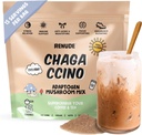 Renude Chagaccino - Chaga Mushroom Powder, Mushroom Coffee Drink Mix met Adaptogens, Natural Energy en Immune Support, Vegan, Keto, Zero Calorie Mushroom Blend Powder - 15 Servers