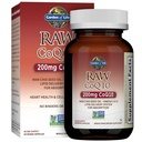 Tuin van het leven CoQ10 200mg, Vegetarische Omega 3 6 9 Supplement Raw Co Q 10 Chia zaadolie, Whole Food Nutrition met Antioxidant Ondersteuning, Co-enzym q10 Supplement voor de gezondheid van het hart, 60 capsules