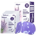 Steam Eye Mask, 10 pakjes Verwarmd Oogmasker, Zelfverwarming Wegwerpbare SPA Warm Compress voor ogen Slaapmasker, Verzachtende Moist Heat Eye Maskers, Reis Essentials & Relaxation Gifts (Lavendel geur)