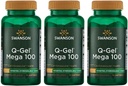Swanson Q-Gel Mega 100 100 Milligrammen 60 Sgels (3 Pack)