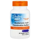 Artsen Best Hyaluronzuur+ Chondroïtinesulfaat, ondersteunt gewrichts- en huidgezondheid, non-GMO, glutenvrij, sojavrije 60 Veggie Capsules