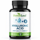 ForestLeaf Hyaluric Acid Supplements (suppléments d'acide hyaluronique) 100mg High Bioavailable Dietary Hyaluric Acid Powder Capsules + 50mg VIT C) soutient l'hydratation de la peau, la lubrification articulaire, l'anti-âge, les cheveux et les ongles.