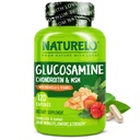 NATURELO Glucosamine Chondroitin MSM met Boswellia en vitamine C - Supplement voor gezamenlijke comfort, mobiliteit en sterkte - 120 capsules