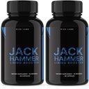 rize labs - Jack Hammer Libido Booster supplement voor mannen, krachtige alle natuurlijke formule om prestaties te verbeteren (120 capsules)