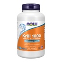 NU Foods Supplementen, Neptune Krill, Dubbele sterkte 1000 mg, Fosfolipide-Bound Omega-3, 120 Softgels