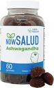 Ashwagandha 75mg Gummy Supplement, Orange Flavored, Mood Support & Managing stress Supplement, 100% Natural, 60 Tel.