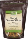 NU Foods Knoflook Sesam Sticks, 9 oz Bag