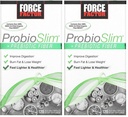 Force Factor ProbioSlim + Prebiotic Fiber Weight Loss Supplement for Women and Men, Probiotic and Prebiotic Digestive Health Support with Green Tea Extract and Psyllium Husk Fiber, 120 Capsules