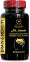 Suppléments de mémoire cérébrale - Concentration de rappel de mémoire et de clarté, Supplément de mémoire pour les aînés du cerveau, Supplément de concentration, Amélioration des neurones - 1 bouteille 60 capsules