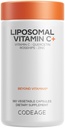 Codeage Liposomal Vitamin C 1500mg with Zinc, Elderberry, Citrus Bioflavonoids Grapefruit, Lemon, Orange Powder, Quercetin & Rose Hips Fruit – Vegan Supplement - Non-GMO, Vegan Pills, 180 Capsules