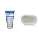 Psoriasis Vochtinbrengende Zalf & MG217 Exfoliërende Zeep voor psoriasis - 4,2 oz & 3,2 oz