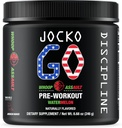 Jocko carburant pré-entraînement poudre avec L-Citrulline, Nootropic & caféine pour l'endurance et la stamina - Keto, faible mélange de sucre pour la distance de course, vélo, Jiu Jitsu - 30 portions (Watermelon)