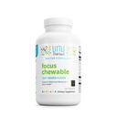DAVINCI Labs Focus Chewable - Supplément pour soutenir le comportement, la santé cérébrale et la santé immunitaire des enfants* - avec vitamine B6, folate, vitamine B12 et plus - Arôme orange - Sans sucre - 90 comprimés