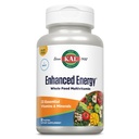 KAL Enhanced Energy Supplements, Once Daily Whole Food Multivitamine for Women and Men, Iron Free, 23 Essential Vitamins, Minerals, Super Foods, Digestive Enzymes, 60-Day Garantie, 60 Serv, 60 VegTabs