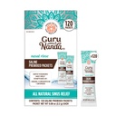 GuruNanda Premixed Saline Packets for Nasal Rinse (120 Count), Alle natuurlijke Sinus Rinse Packets om te helpen met allergieën en congestie Relief, 0,08oz Elke