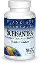 Planetaire kruiden Schisandra tabletten, 600 mg, 120 Tellen