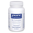 Pure Encapsulations B6 Complex - Ondersteunt het zenuwstelsel en de gezondheid van het brein* - Bevat B-vitaminen - Bevat verrijkt vitamine B6 - non-GMO en glutenvrij - 60 capsules