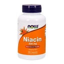 NU Voedingssupplementen, Niacin (Vitamine B-3) 500 mg, essentiële B-groep Vitamine*, Voedingsgezondheid, 100 capsules