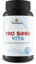 Pro Sonu Vita - Natuurlijke oorondersteuningssupplement - Verbeterde auditieve functie en gehoor met vitamines, mineralen, antioxidanten, & plantaardige extracten - Hulp binnenoor en gezondheid van het middenoor