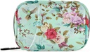 Rose Floral Birds Pill Box 7 Day Pill Case Bag Travel Pill Organizer Bag met rits Draagbare Wekelijkse Case Compacte grootte voor vitamine supplement houder