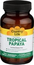 Country Life Papaya 25 MG Kauwbaar, 200 CT