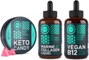 WILDE BRANDSTOF Keto Gummies, Marine Collageen en Vegan B12 Wellness Bundle