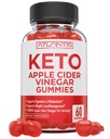 Atlantis Nutrition Keto ACV Gummies for Weight Loss - Apple Cider Vinegar Gummies Geformuleerd ter ondersteuning van geavanceerde gewichtsverlies, spijsvertering, ontgifting en reiniging, gemaakt met 1000MG ACV per portie - 60 Tel.