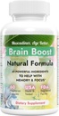 Natural Brain Supplement for Memory & Focus. 41 Kruiden + Nootrope ingrediënten. Boost Beta + Alpha Brain Waves. Geen Cafeïne/Gluten/GMO. 60 Caps. Made in USA.