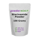 Niacinamidepoeder (Vitamine B3) Pure Niacin Poeder 500 mg Flush-Free Supplement (100 Gram)
