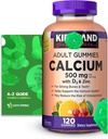 Calcium Gummies 500 mg met D3 & Zink, 120 Gummies met Exclusieve Better Ligth&Spring Guide
