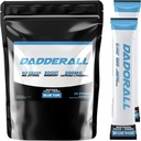 Nootropic Powder for Energy and Focus Geen Sugar Focus Energy Drink Mix met Nootropic Supplementen, 200mg Cafeïne, voor volwassenen, 25 Single Serve Packets, Blue Yum