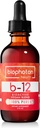Vitamine liposomique B12 Supplément liquide - Mélange de méthyle bioactif - Vegan & Non OGM - Glycérine organique et sans sucre (2 Fl Oz)