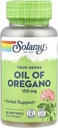 Solaray Oil of Oregano Supplement, 150 mg, 60 Tel.