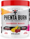 Brûlure de Phenta, augmentation de l'énergie et de l'endurance, saveurs étonnantes, Vétéran possédé et exploité (60 services, mangue framboise)